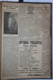 Página do jornal Correio do Ceará de dezembro de 1931
