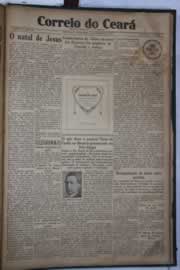 Página do jornal Correio do Ceará de dezembro de 1931