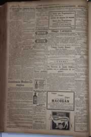 Página do jornal Correio do Ceará de dezembro de 1931