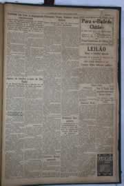 Página do jornal Correio do Ceará de dezembro de 1931