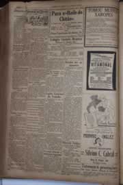 Página do jornal Correio do Ceará de dezembro de 1931