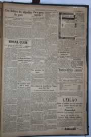 Página do jornal Correio do Ceará de dezembro de 1931