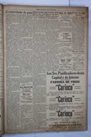 Página do jornal Correio do Ceará de janeiro de 1932
