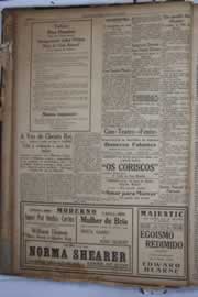 Página do jornal Correio do Ceará de janeiro de 1932