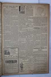 Página do jornal Correio do Ceará de janeiro de 1932