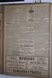 Página do jornal Correio do Ceará de janeiro de 1932