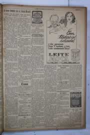 Página do jornal Correio do Ceará de janeiro de 1932