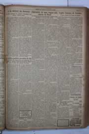 Página do jornal Correio do Ceará de janeiro de 1932