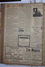 Página do jornal Correio do Ceará de janeiro de 1932