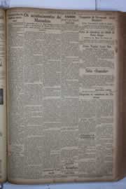 Página do jornal Correio do Ceará de janeiro de 1932