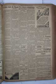Página do jornal Correio do Ceará de janeiro de 1932