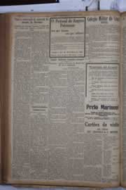 Página do jornal Correio do Ceará de fevereiro de 1932