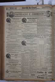Página do jornal Correio do Ceará de fevereiro de 1932