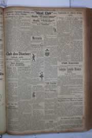 Página do jornal Correio do Ceará de fevereiro de 1932