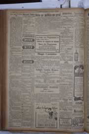 Página do jornal Correio do Ceará de fevereiro de 1932