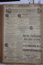 Página do jornal Correio do Ceará de fevereiro de 1932