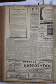 Página do jornal Correio do Ceará de fevereiro de 1932