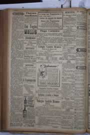 Página do jornal Correio do Ceará de fevereiro de 1932