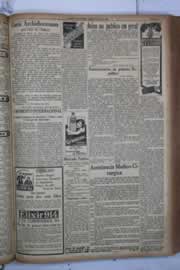 Página do jornal Correio do Ceará de fevereiro de 1932