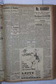 Página do jornal Correio do Ceará de fevereiro de 1932