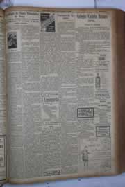 Página do jornal Correio do Ceará de fevereiro de 1932