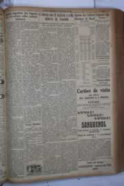 Página do jornal Correio do Ceará de fevereiro de 1932