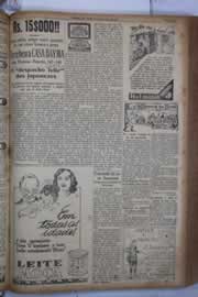 Página do jornal Correio do Ceará de fevereiro de 1932
