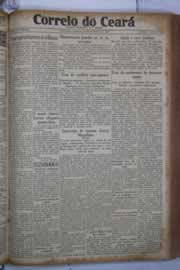 Página do jornal Correio do Ceará de fevereiro de 1932