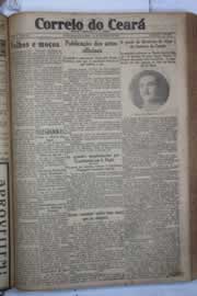 Página do jornal Correio do Ceará de fevereiro de 1932