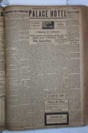 Página do jornal Correio do Ceará de março de 1932