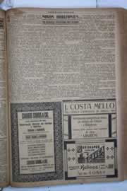 Página do jornal Correio do Ceará de março de 1932