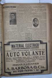 Página do jornal Correio do Ceará de março de 1932