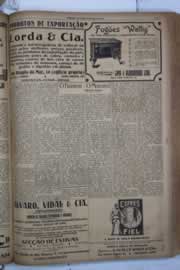 Página do jornal Correio do Ceará de março de 1932