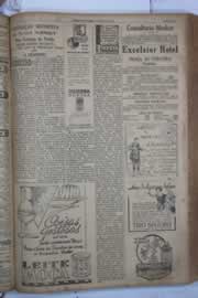 Página do jornal Correio do Ceará de março de 1932