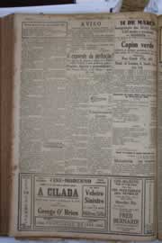 Página do jornal Correio do Ceará de março de 1932