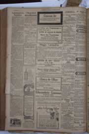 Página do jornal Correio do Ceará de março de 1932