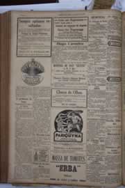 Página do jornal Correio do Ceará de março de 1932