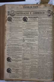 Página do jornal Correio do Ceará de março de 1932