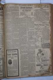 Página do jornal Correio do Ceará de março de 1932