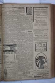 Página do jornal Correio do Ceará de março de 1932