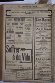 Página do jornal Correio do Ceará de março de 1932