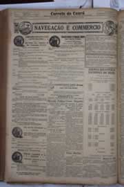 Página do jornal Correio do Ceará de março de 1932