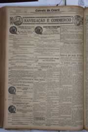 Página do jornal Correio do Ceará de março de 1932
