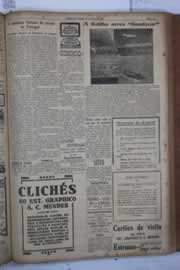 Página do jornal Correio do Ceará de março de 1932