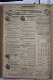 Página do jornal Correio do Ceará de março de 1932