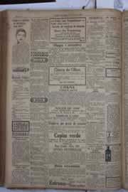 Página do jornal Correio do Ceará de março de 1932