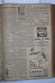 Página do jornal Correio do Ceará de março de 1932