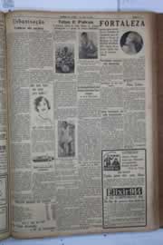 Página do jornal Correio do Ceará de abril de 1932
