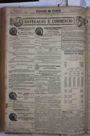Página do jornal Correio do Ceará de abril de 1932