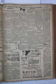 Página do jornal Correio do Ceará de abril de 1932